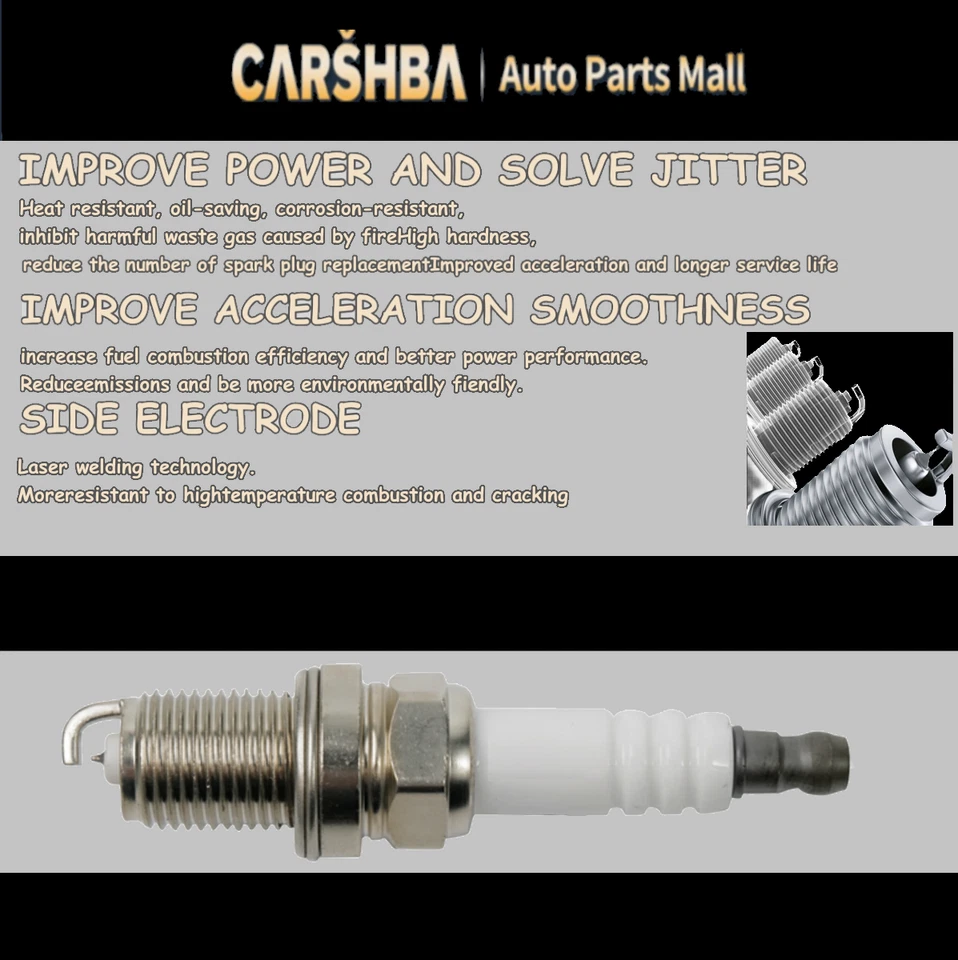 6* Ignition Coils &6 Spark Plug for 01-08 Ford Escape Mazda Tribute 3.0L FD502 - Image 2 of 4