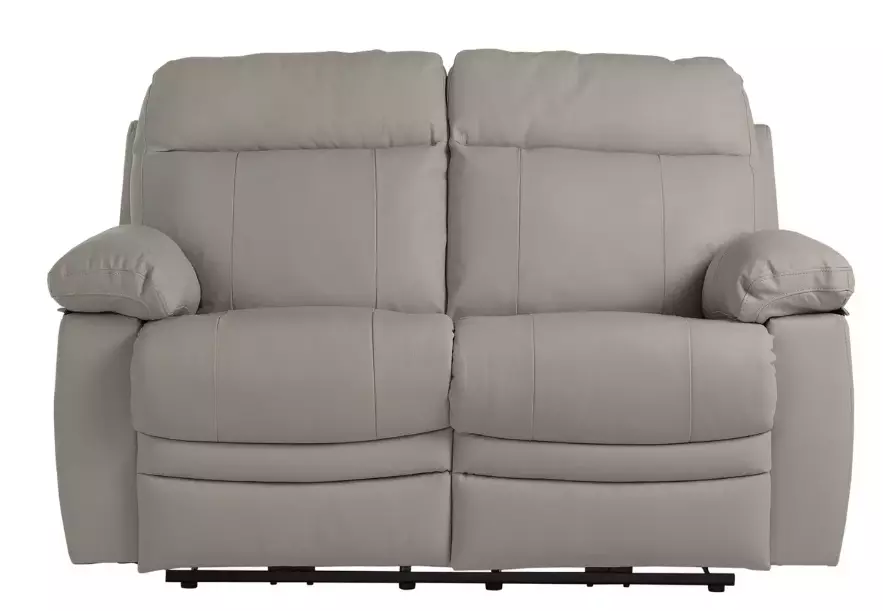 2 Seater Power Recliner Sofa Grey