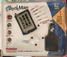 eBookMan Franklin Electronics Reader Organizer Audio Player 2002 EBM-900/901/911