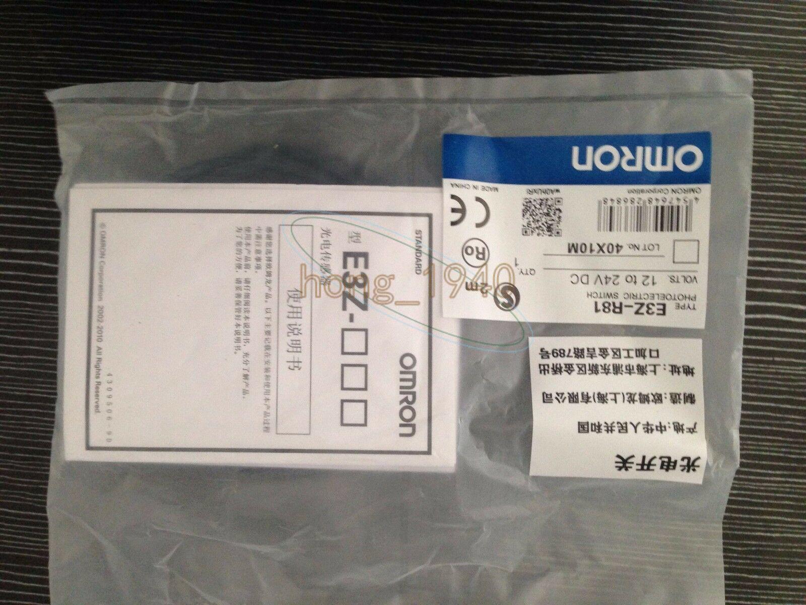 ONE E3Z-R81 OMRON Proximity Switch 12-24VDC NEW