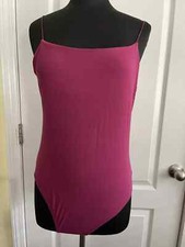 NWT Wild Fable Pink Spaghetti Strap Body Suit Snap