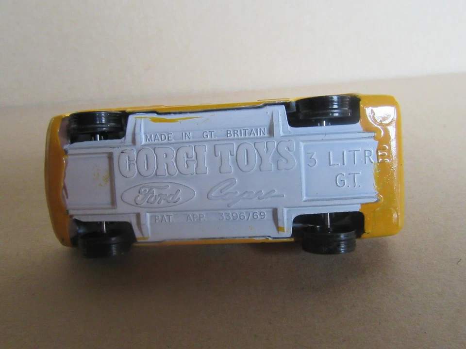 225O Kit Base Corgi Ford Capri 2300 GT MKI #93 Tour Auto 1969 Piot 1:43 - Image 4 of 4