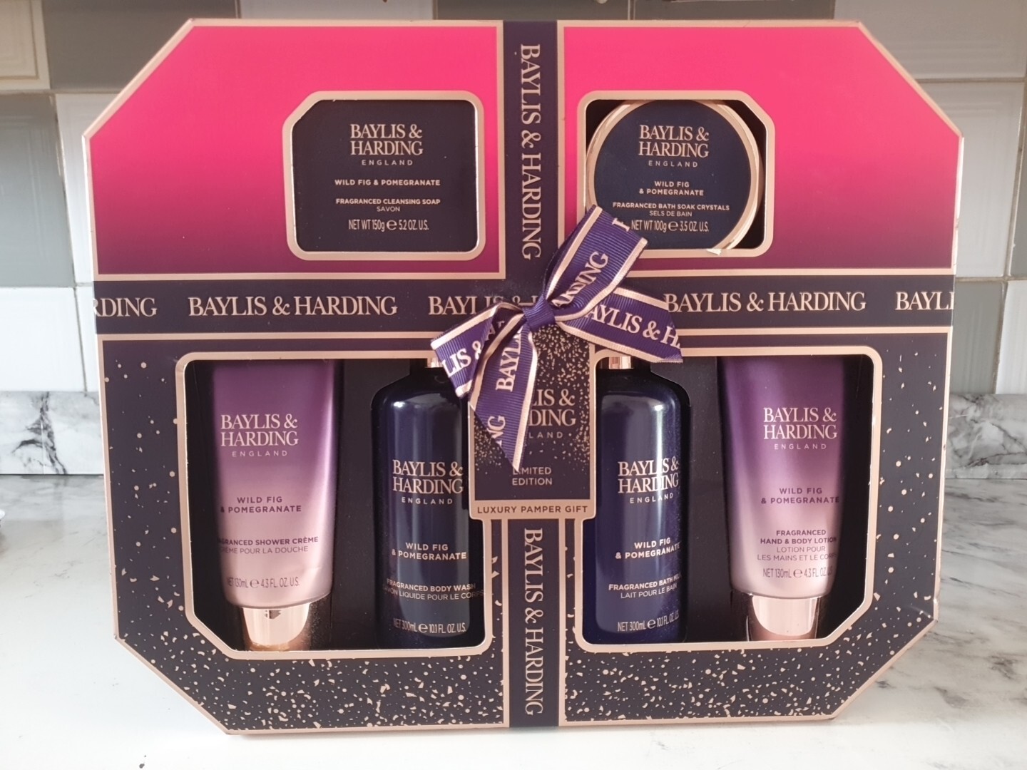Baylis and Harding gift set for women Limited Edition Midnight Fig /Pomegranate