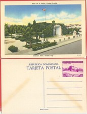 Dominican Republic 9c Stationary 2 diff View Post Card Mint