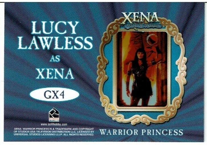 XENA ART AND IMAGES XENA GALLERY CARD GX4 - Image 2 of 2