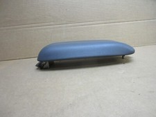 Center Console Lid Cover For 2004-2008 Pontiac Grand Prix - Gray Stitching, Black Leather