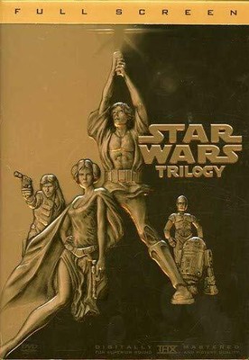 Star Wars Trilogy (DVD, 2004, 4-Disc Set, Full Screen) for sale