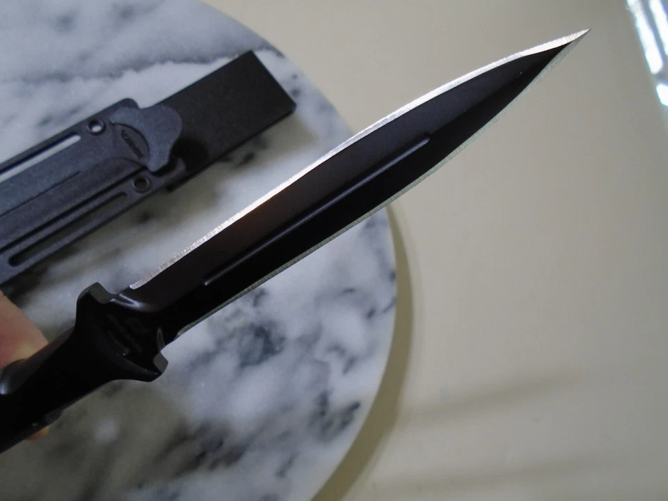 Cuchillo daga Schrade Extreme Survival delgado hoja fija 4116SS Full Tang 1182511 Foto 2 de 4