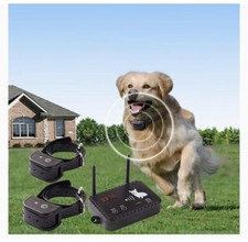 Wireless Dog Fence Electric Pet Containment System Range 100 to 990 Feet