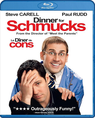 Dinner for Schmucks / Le diner de cons  (Blu-ray Disc, 2013) no slipcover