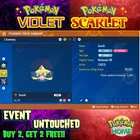Jirachi Shiny Nintendo Hong Kong 2015🌟 Event🔥Pokémon Scarlet & Violet