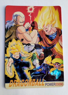 1999 DRAGON BALL Z Card #109 ANDROIDE #13 SON GOKU SSJ VTG Foil | eBay