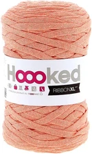 Hoooked Ribbon XL Yarn-Iced Apricot