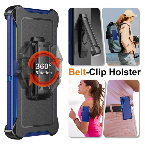 Coque pour Samsung Galaxy S23 Ultra/S23/S23 Fe compatible avec Otterbox Defender + écran - Photo 24 sur 56