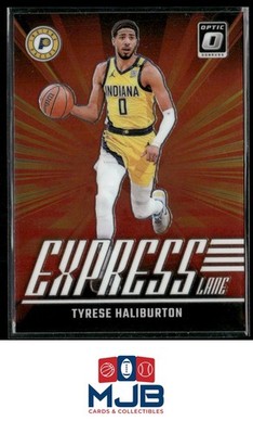 2024-25 Donruss Optic Tyrese Haliburton Express Lane #25 Indiana Pacers