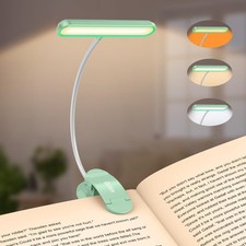 Rechargeable Book Light for Reading in Bed with 19 LED Memory Function-Eye C...
