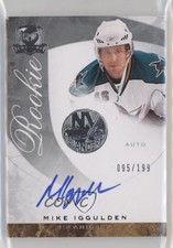 2008-09 Upper Deck The Cup Rookie 95/199 Mike Iggulden #68 Auto 1p0