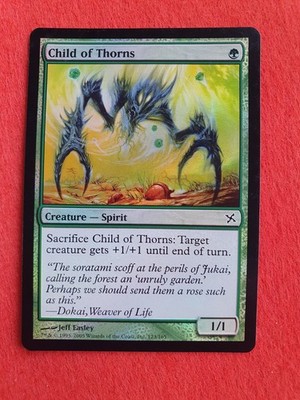 Dornenkind, FOIL, MTG Betrayers of Kamigawa (2005) Common Green Creature NM
