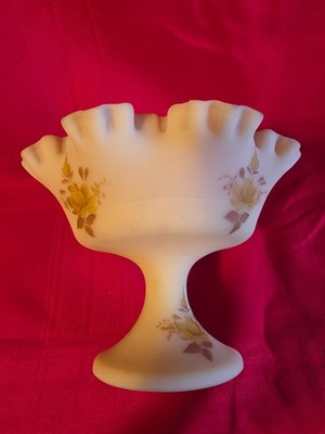 Vintage Fenton Ruffle Dish