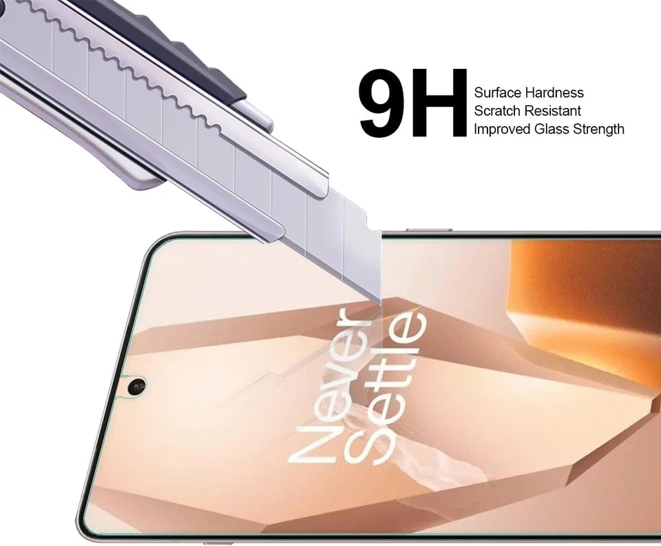 Supershieldz (pacote com 3) projetado para tela de vidro temperado Oneplus 13R...  - Imagem 2 de 4