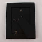 Black Wooden 5x7 Rectangle Picture Frame with Stand — photo 2