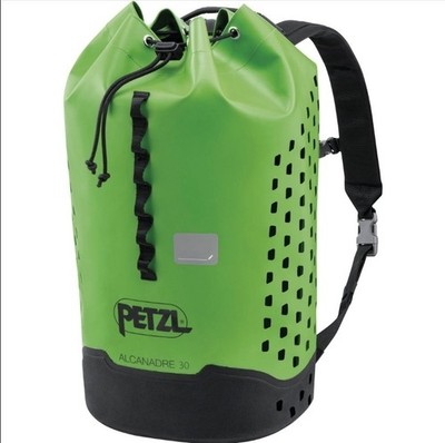 Petzl Alcanadre Club 30 Seilsack - green/black