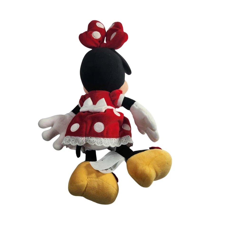 Disney Minnie Mouse Muñeca de Peluche Lunares Vestido Arco Peluche Juguete Foto 2 de 4
