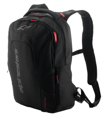 ALPINESTARS CITY HUNTER MOTORCYCLE SPORT BACKPACK INTERNAL POCKETS BLACK