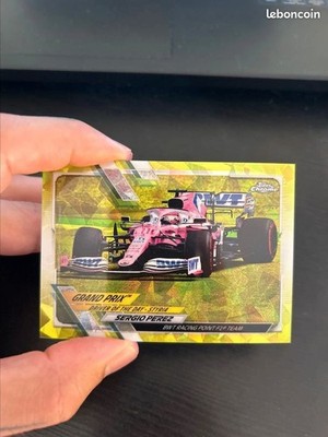 2021 Topps Formula 1 F1 Sergio Perez Chartreuse /199 #169 