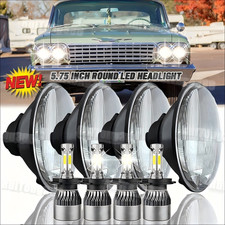For Chevy Impala El Camino 5.75 5-34 Led Headlights Hilo Beam 4pcs For Chevy Impala El Camino 5.75 5-34 Led Headlights Hilo Beam 4pcs