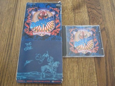 Dokken Back For The Attack Longbox  and Original Cd-Rare