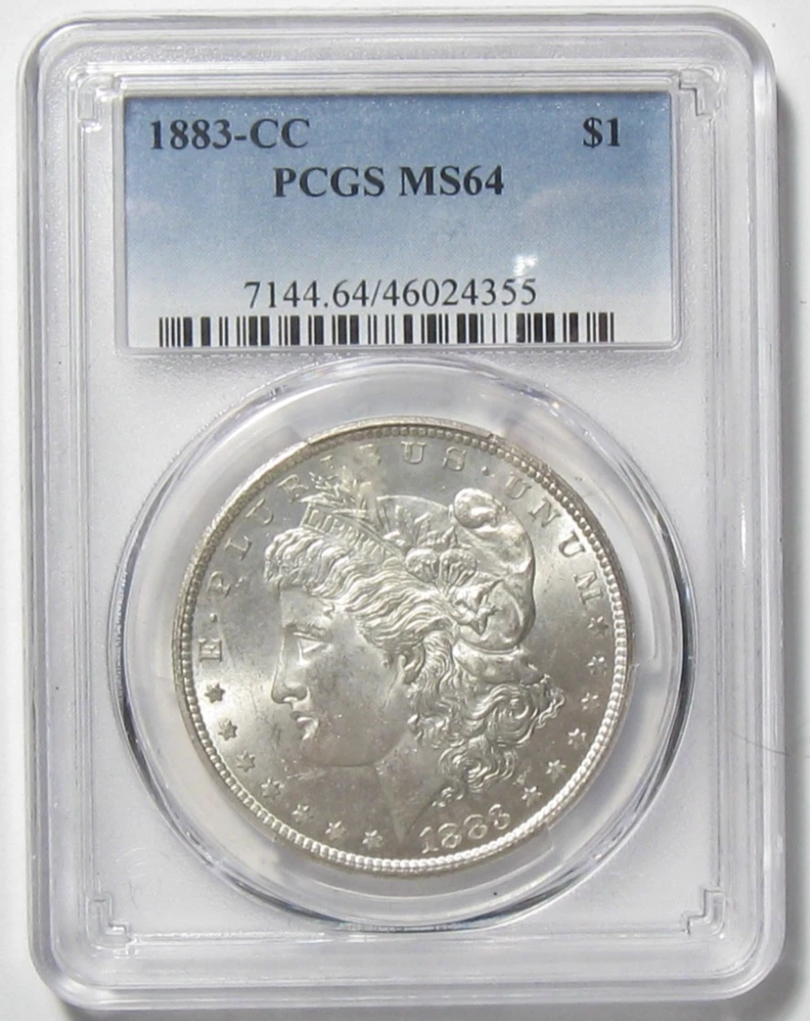 1883-CC モルガンダラー PCGS MS64+ DMPL CAC 1883-CC モルガンダラー（PCGS MS64+ DMPL CAC認証）｜ゴールド
