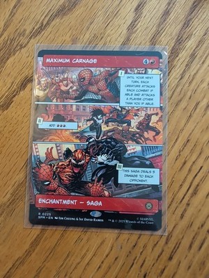 MTG - Marvel's Spider-Man Maximum Carnage (Borderless) #225 