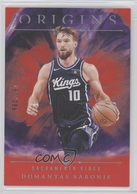 2024-25 Panini Origins Red 157/299 Domantas Sabonis #63 17qs