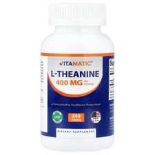 L-Theanine, 240 Tablets, 200 mg per Tablet 