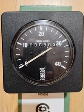 Vdo Min-1x100 Tachometer Hour Meter 0-4000 Rpm 430240001004 12volt 214-7671-w