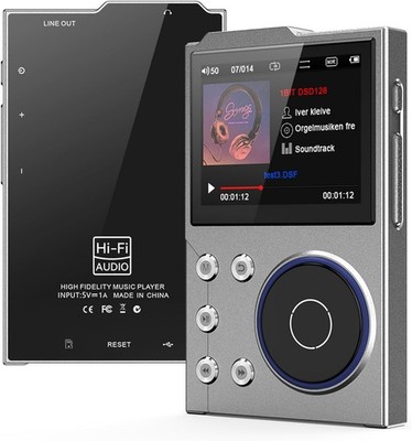 MUSICOZY 80GB Portable Digital Music Player, Bluetooth 5.3, Lossless DSD FLAC