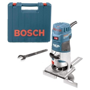 Bosch Colt Palm 5.7 Amp 1 HP Fixed Base Variable Speed Router Edge Guide