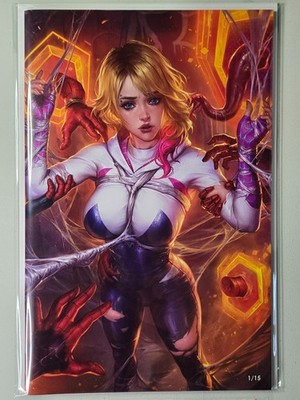 #1/15! Kink ''Feeling Ghosts'' Nice Virgin BTG Spider Gwen Bondage #1/15!
