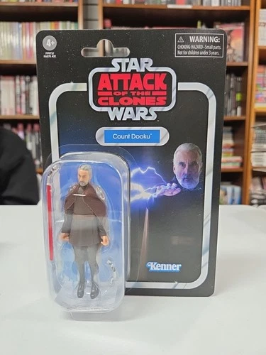 2024 Star Wars Vintage VC 307 AotC COUNT DOOKU 3.75" Scale Hasbro Action Figure