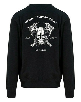 Viking Terror Crew M1 Sweater Wikinger Odin Valhalla Thor Wodan Vikings Nordland