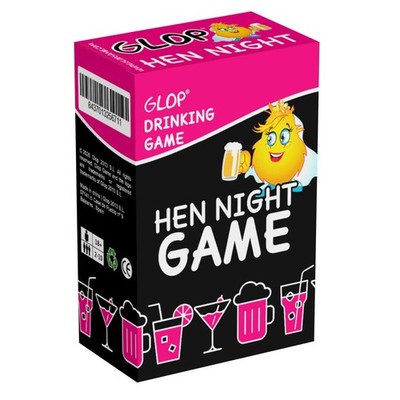 Hen Night  Hen Party Games  Drinking Games  Bride to Be  Board Game  100 Cards