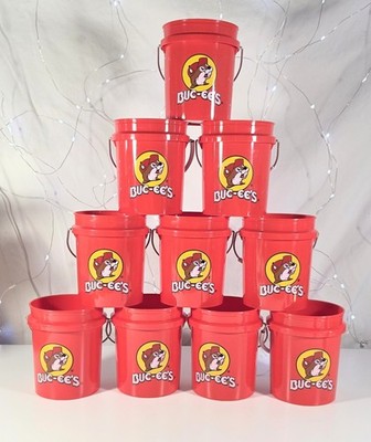 X10 Buc-ees Red Mini 4'' Bucket 