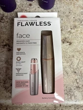 Finishing Touch Flawless Facial Hair Remover Light Rose Gold CAT LADY🐈‍⬛❤️🐈