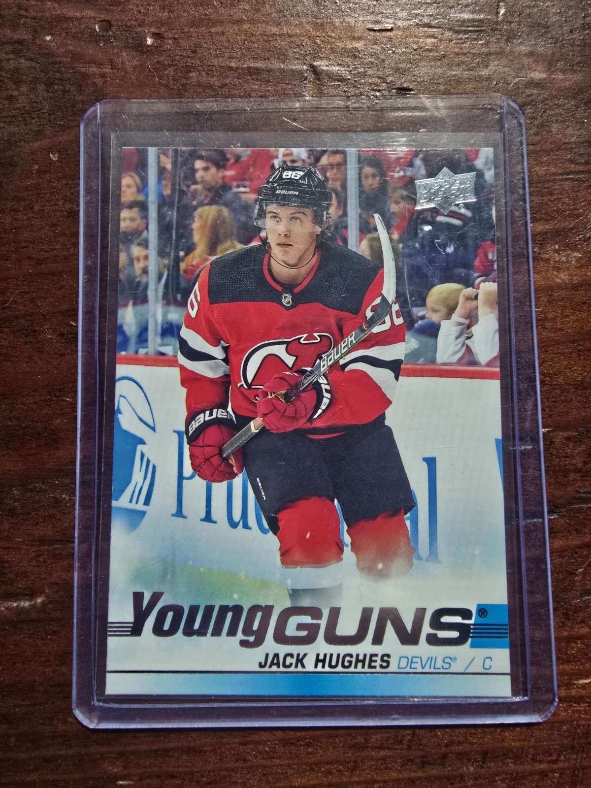 2019-20 Upper Deck - Young Guns Jack Hughes #201 (RC)