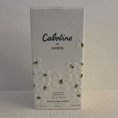 Cabotine De Gres by Parfum Gres 3.38oz Eau de Toilette Spray New in Sealed Box