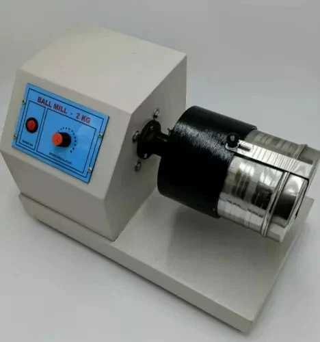 110v Laboratory Ball Mill 2 kg Heavy Duty 10(15mm) & 35(8mm) SS Balls - Picture 1 of 6