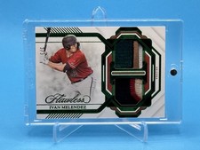 2023 Flawless IVAN MELENDEZ Dual Relic Emerald #3/3 - ARIZONA DIAMONDBACKS