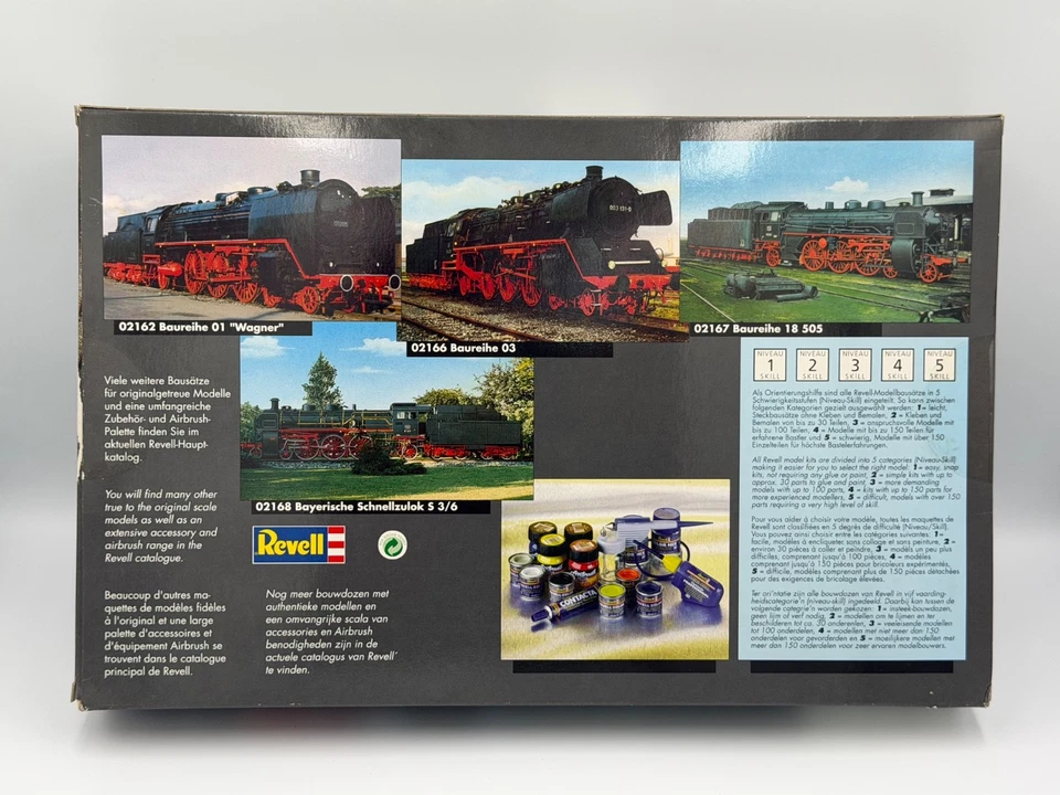 REVELL 02164 1:87 BAUREIHE 01 "WITTE" SCHNELLZUG LOCOMOTIVE MODEL KIT NEW - Image 2 of 4