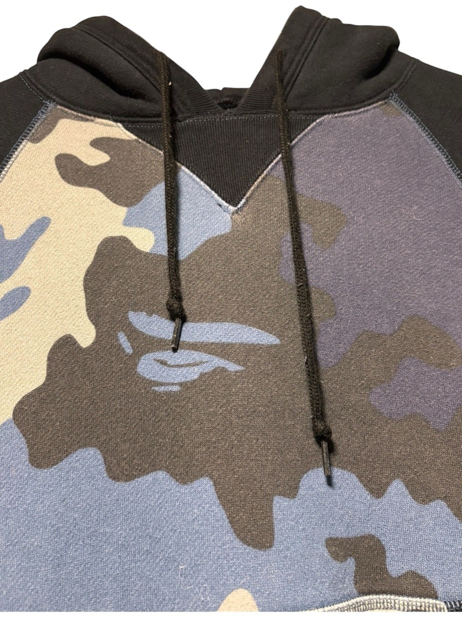 Bape A Bathing Ape Pullover Hoodie Blue ABC Camo Bape Sta Adult